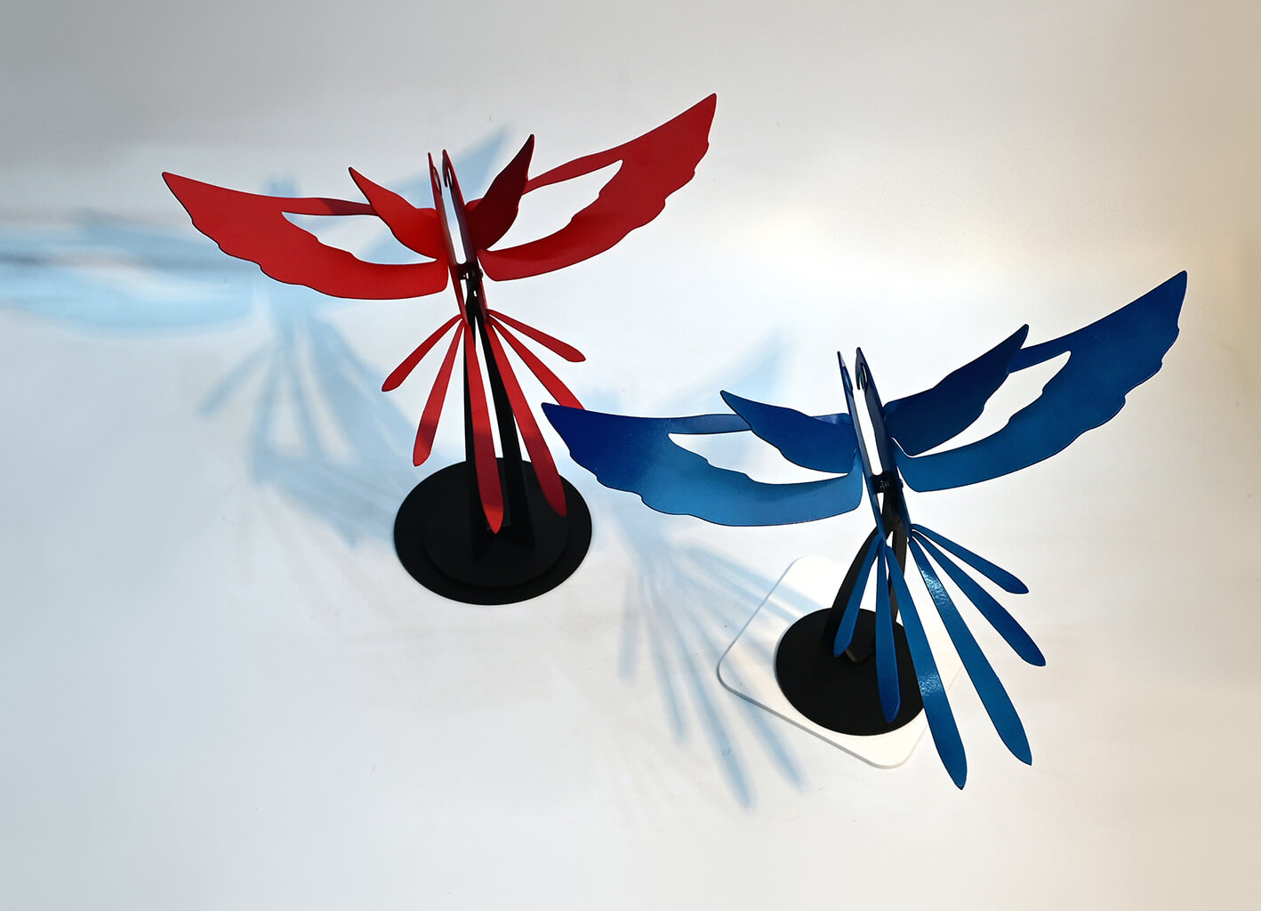 Papagayos Azul y Rojo