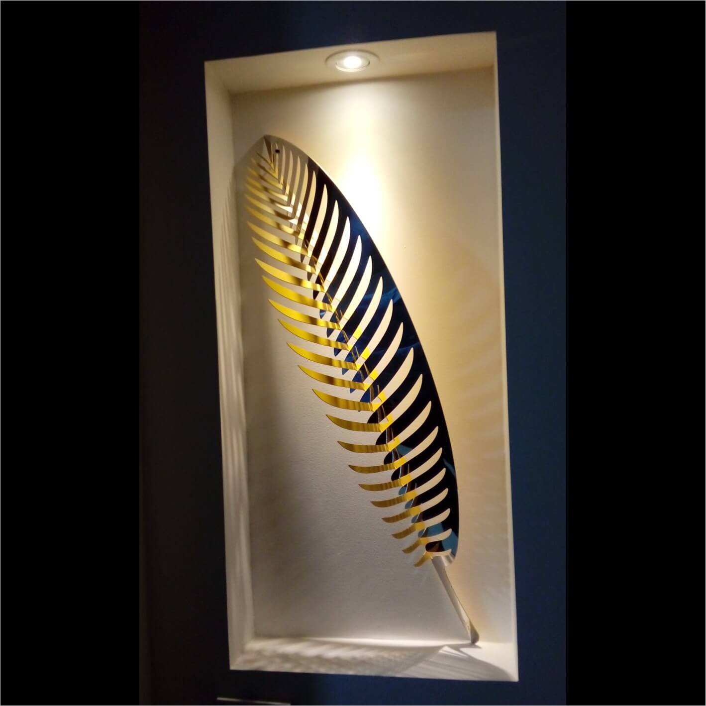 Palma de Coco Amarilla e Inox.