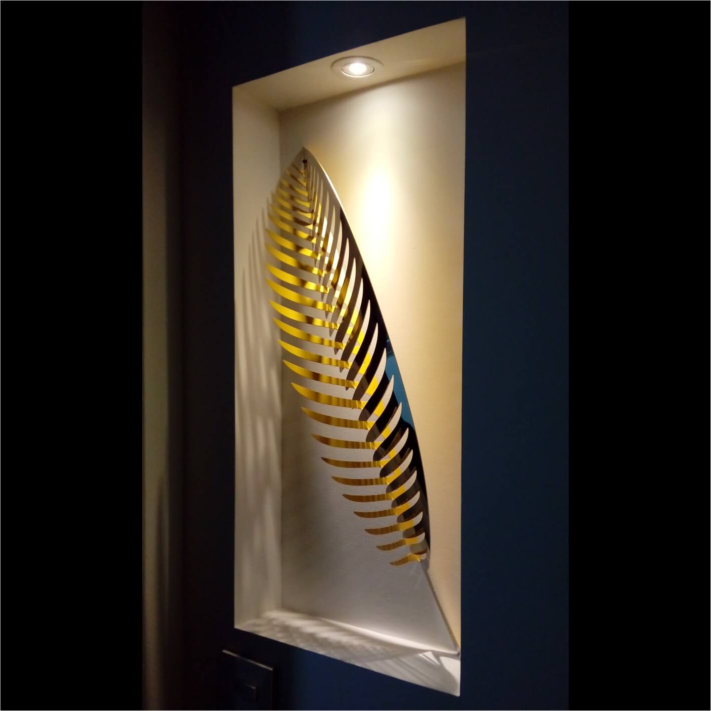 Palma de Coco Amarilla Inox.