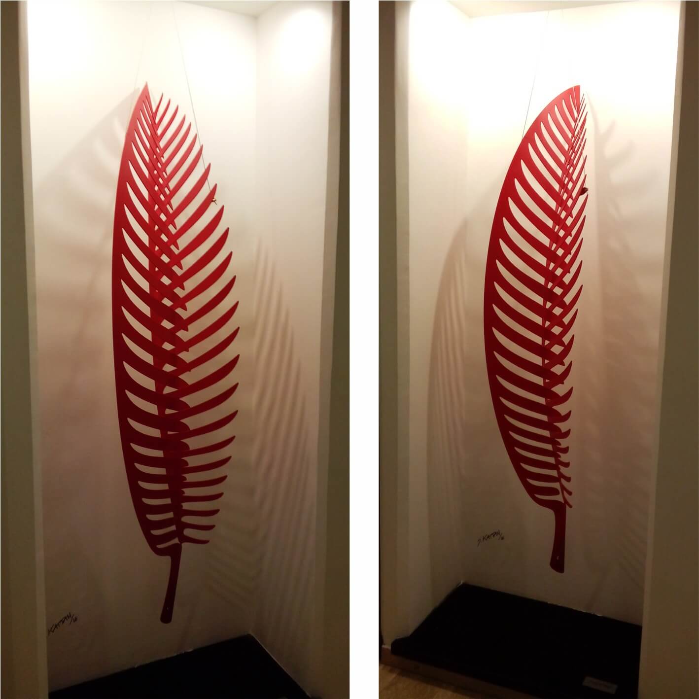 Palmas de Coco Rojas