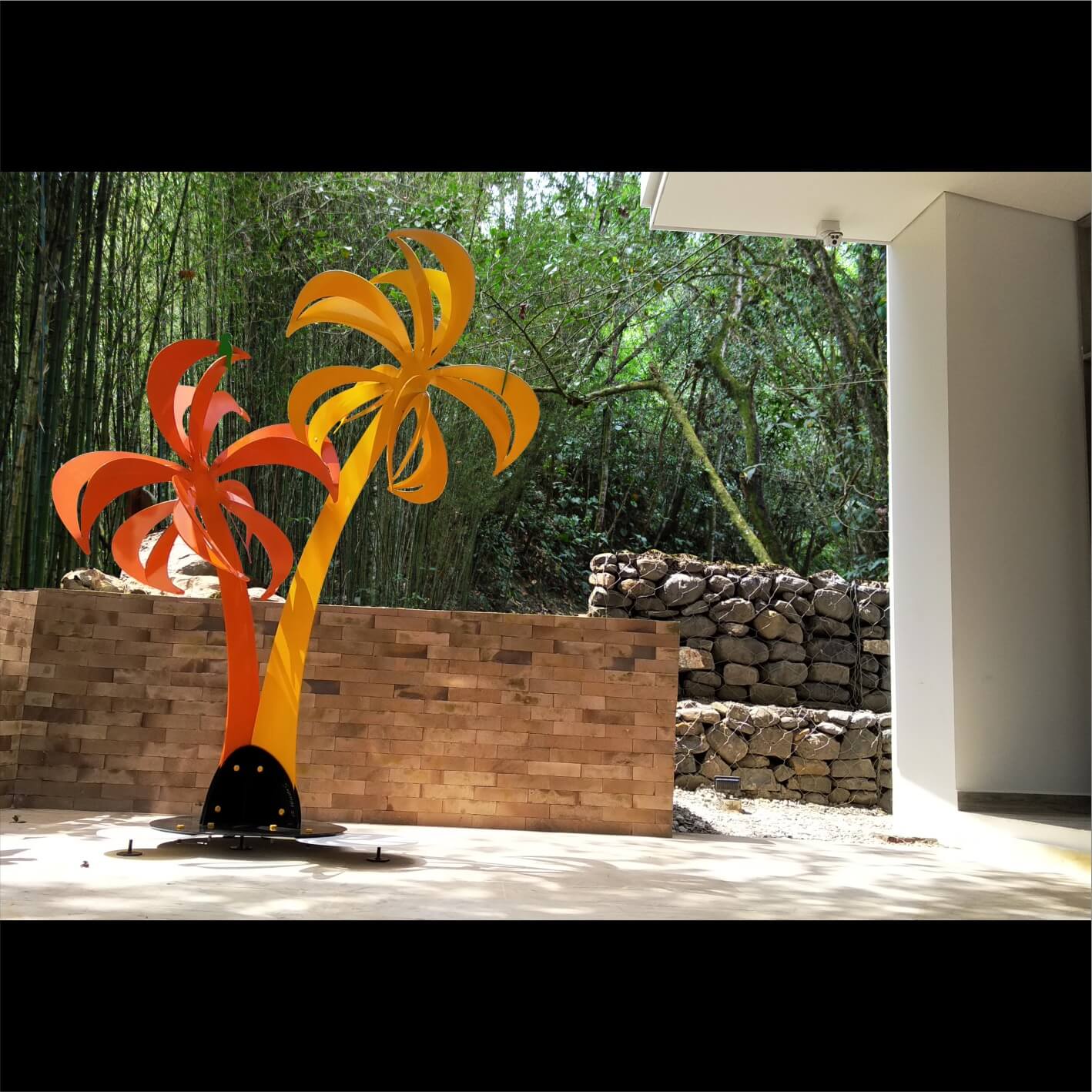 Palmas Naranja y Amarilla