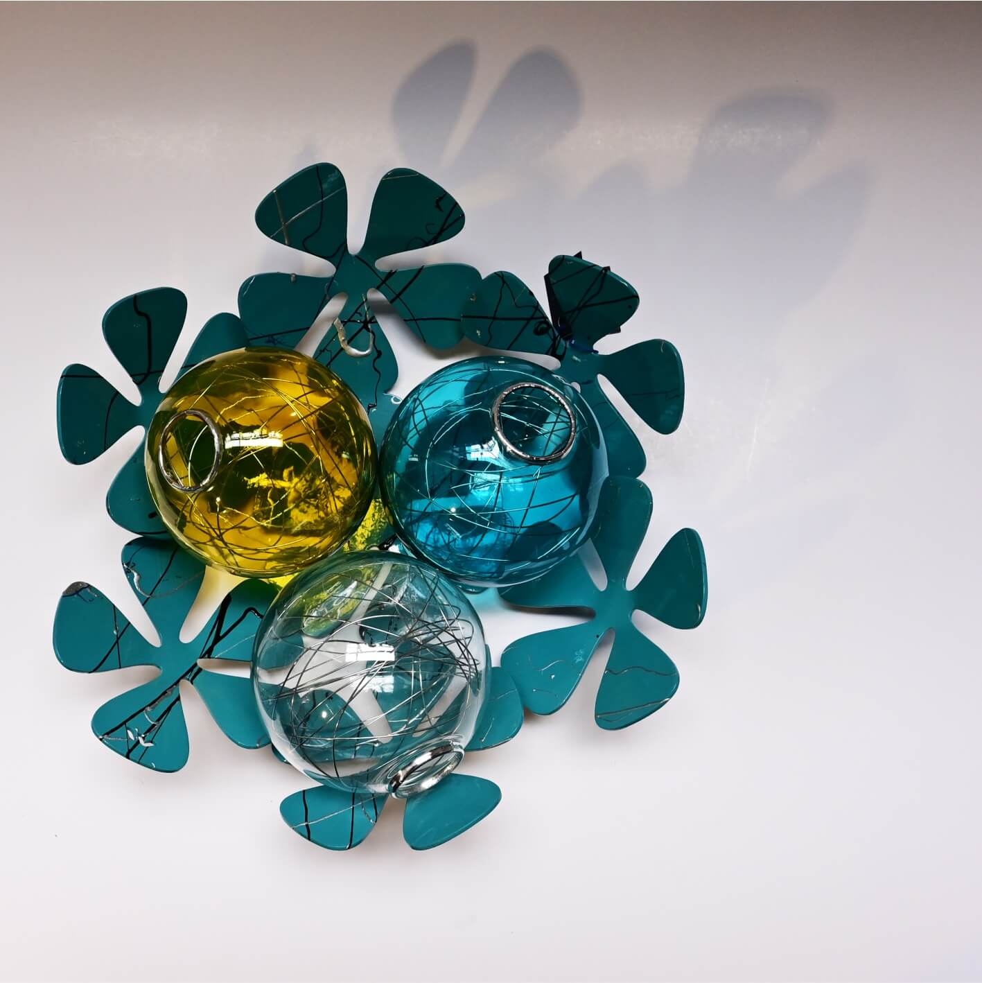 Florida Turquesa con Salpicaduras