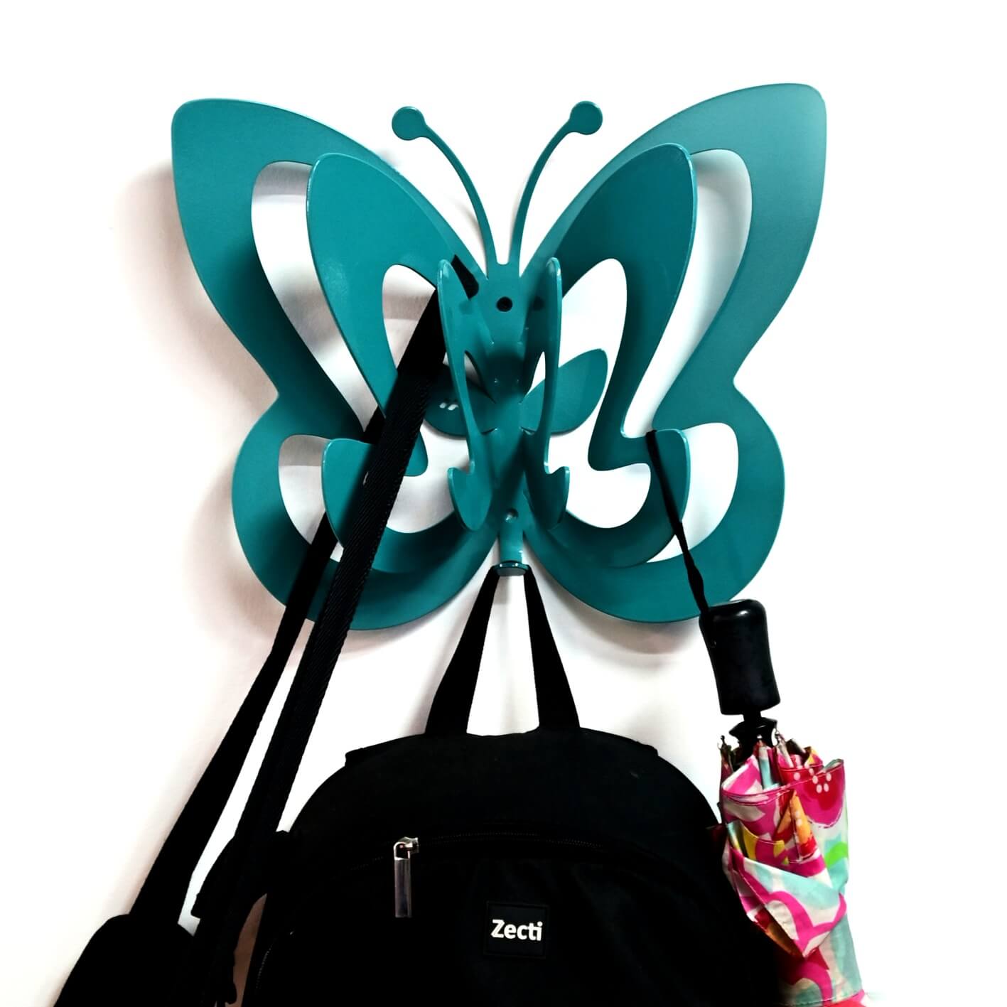 Mariposa de Pared Turquesa