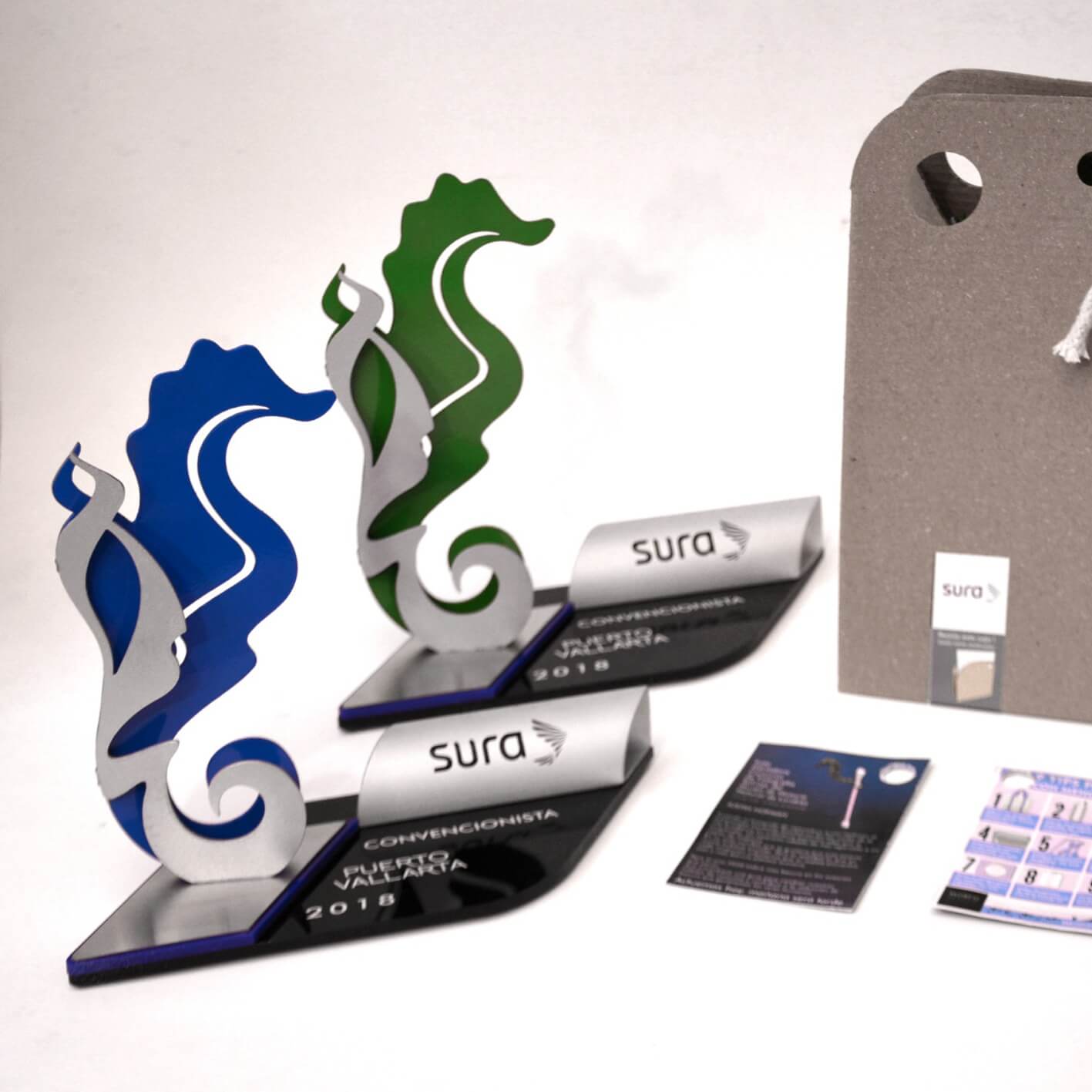 Puerto Vallarta Hipocampos Azules y Verdes