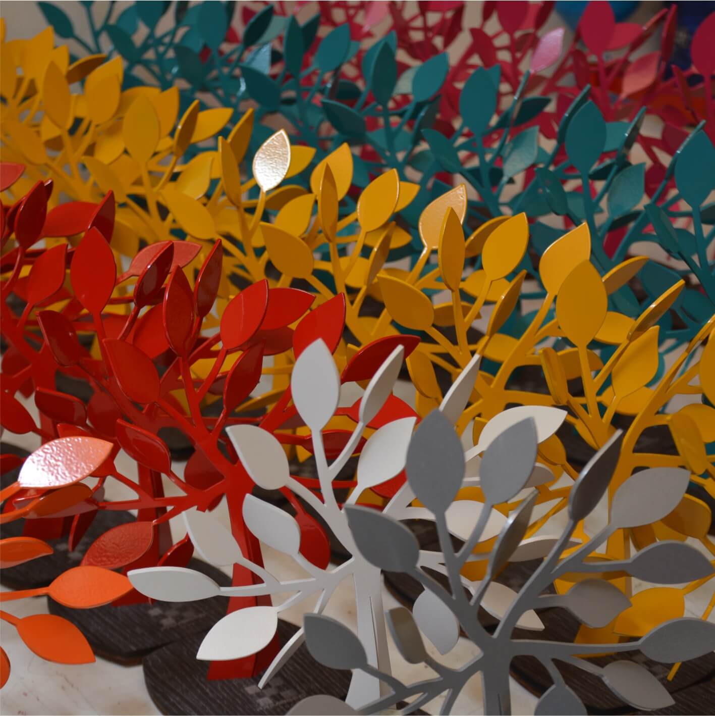 Árboles Multicolores