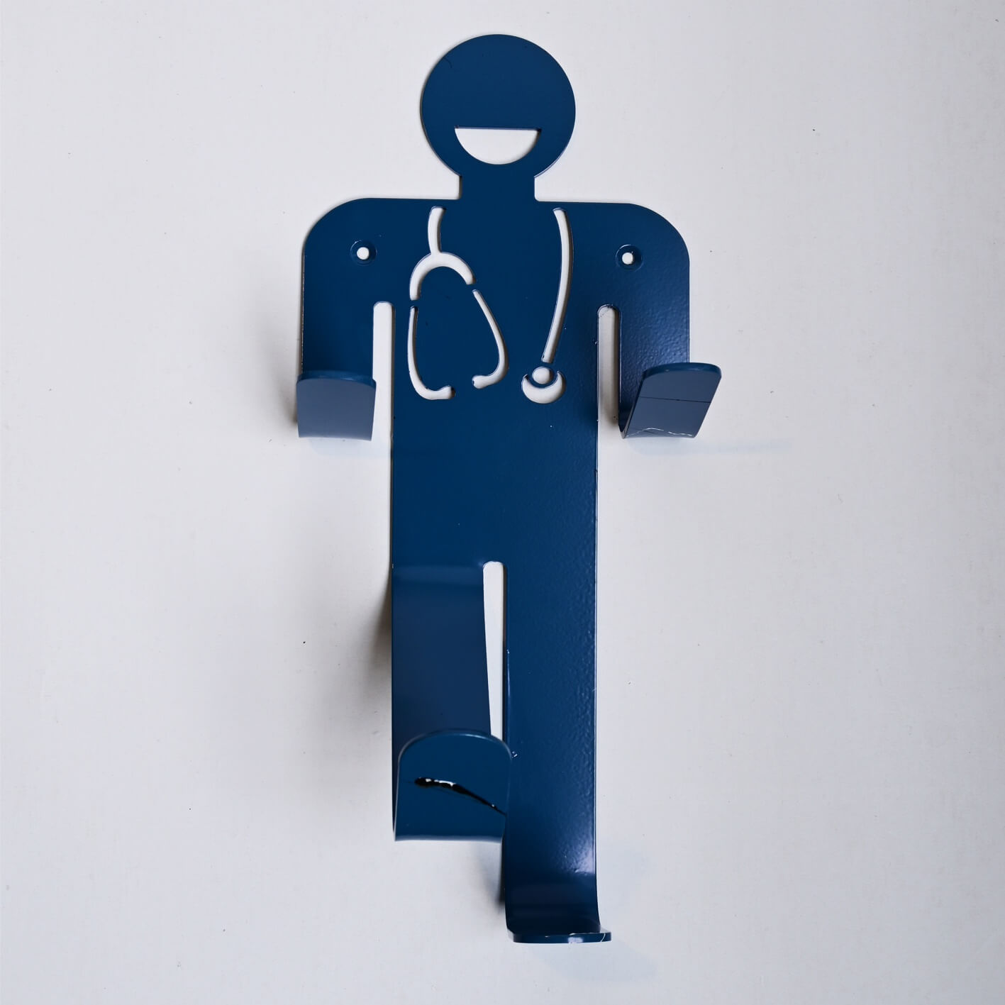 Perchero Médico Azul
